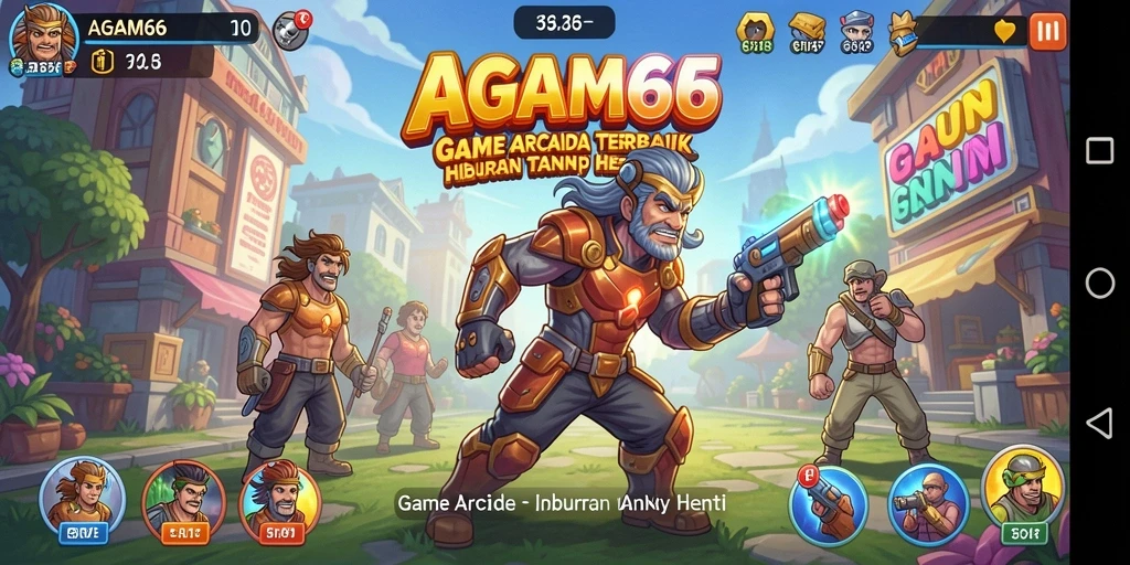 Screenshot gameplay AGAM66 menunjukkan aksi seru dan penuh tantangan.