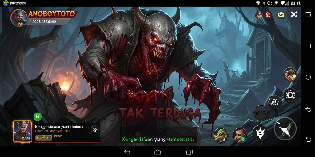 Gameplay ANOBOYTOTO yang menegangkan dengan suasana mencekam.