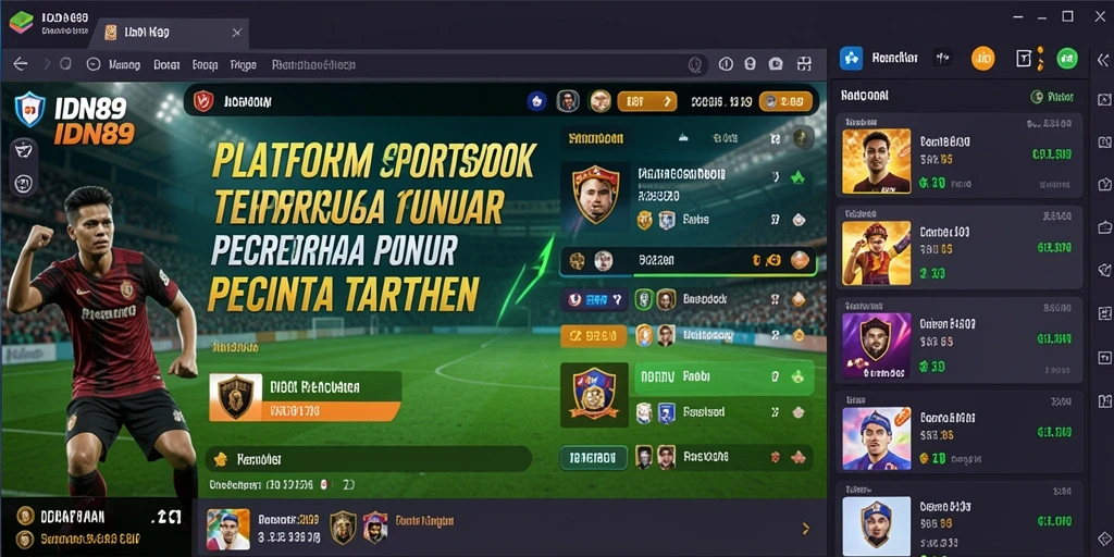Tampilan gameplay <strong>IDN89</strong> yang menampilkan taruhan olahraga yang menarik.
