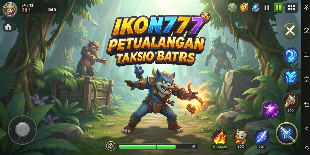 Tampilan gameplay memukau dari IKON777 dengan aksi yang mendebarkan.