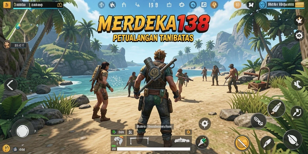 Gameplay seru dengan kebebasan eksplorasi di MERDEKA138.
