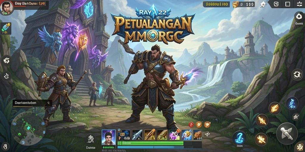 Tangkapan layar menarik dari gameplay seru di RAYA22.