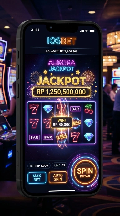 Tampilan antarmuka iosbet yang menarik dan mudah digunakan.